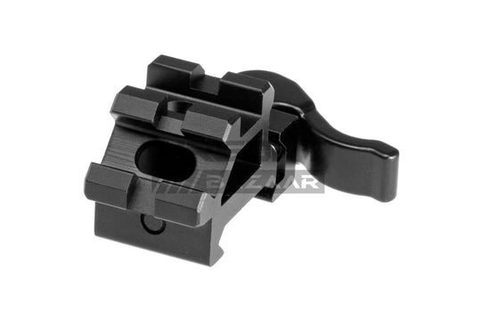 QD Angle Mount Double Rail 1-Slot
