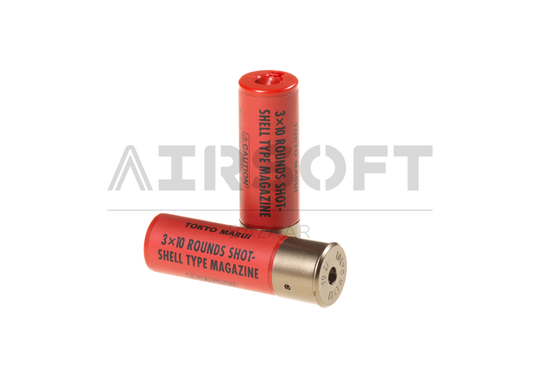 Shotgun Shells 2pcs 30rds Red