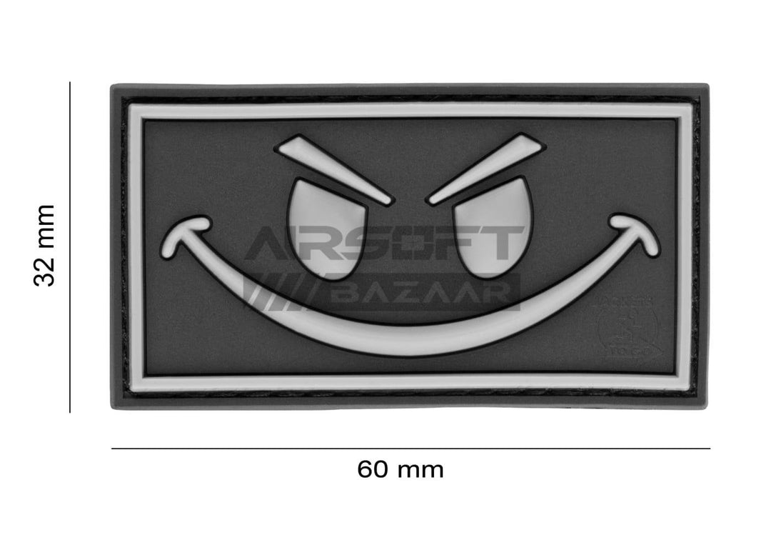 Evil Smile Rubber Patch
