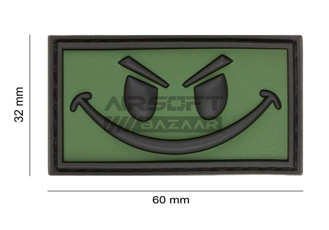 Evil Smile Rubber Patch
