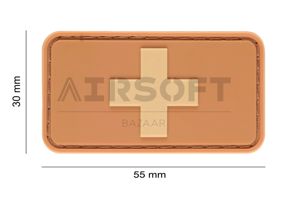 Swiss Flag Rubber Patch
