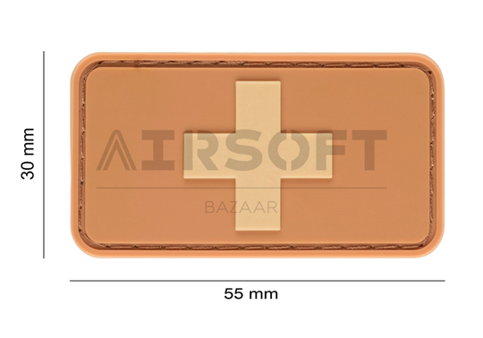 Swiss Flag Rubber Patch