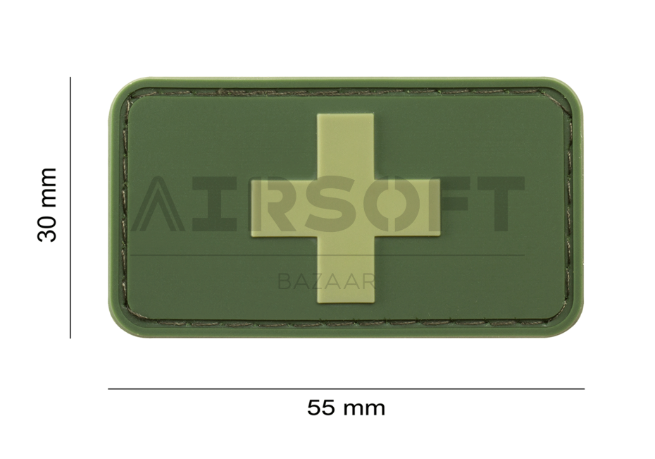 Swiss Flag Rubber Patch