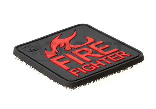 Fire Fighter Rubber Patch