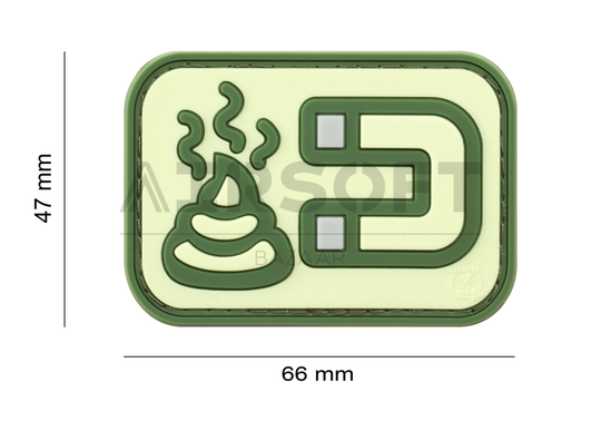Shit Magnet Rubber Patch