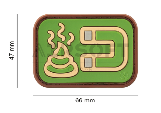 Shit Magnet Rubber Patch