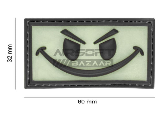 Evil Smile Rubber Patch
