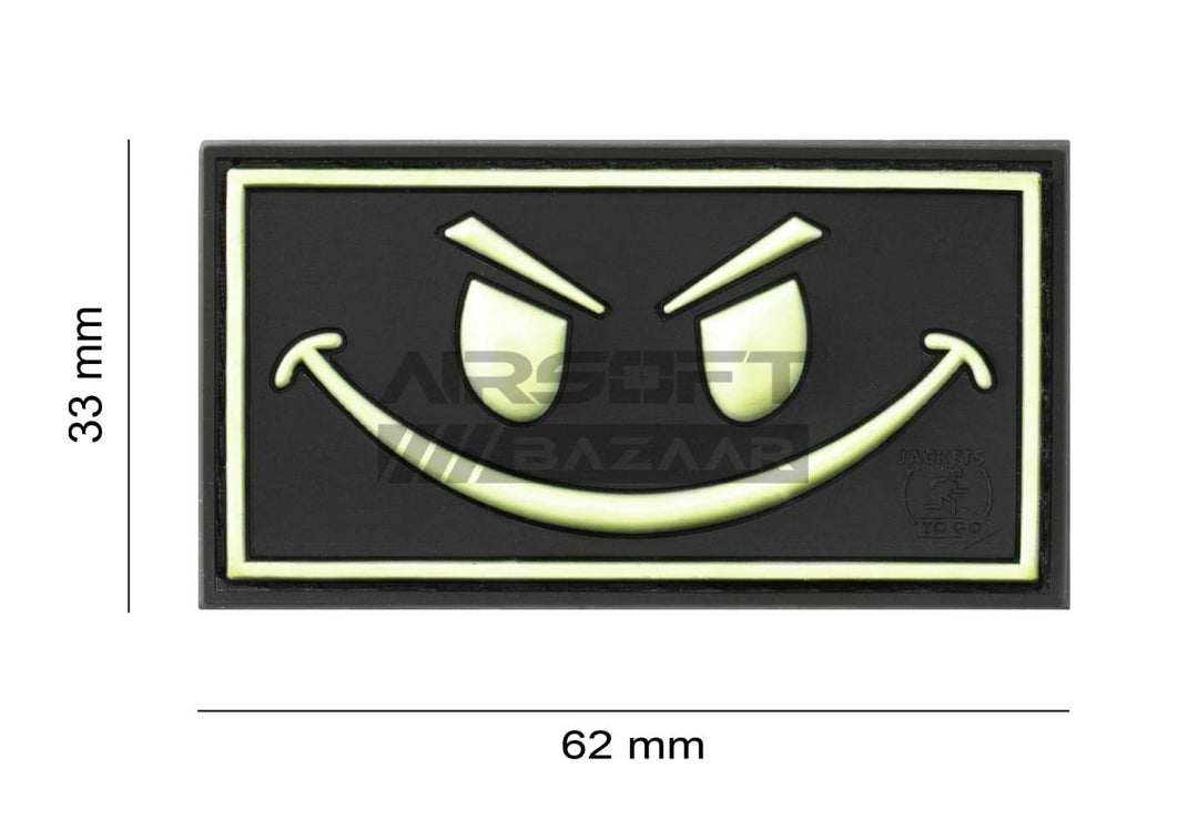 Evil Smile Rubber Patch
