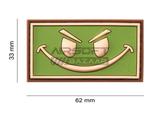 Evil Smile Rubber Patch