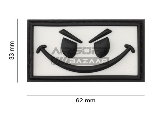 Evil Smile Rubber Patch