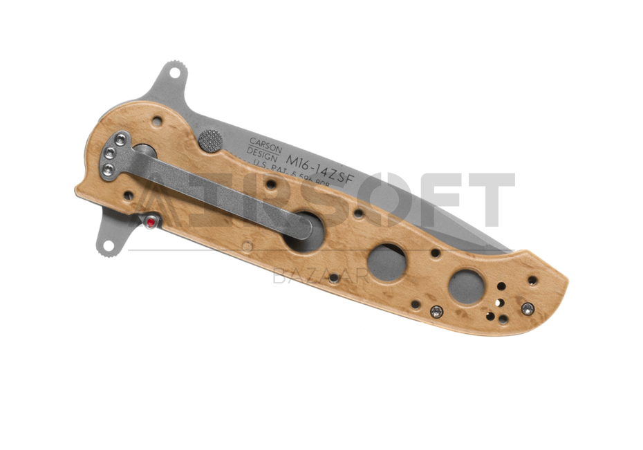 M16-14ZSF Desert Special Forces Zytel Folder