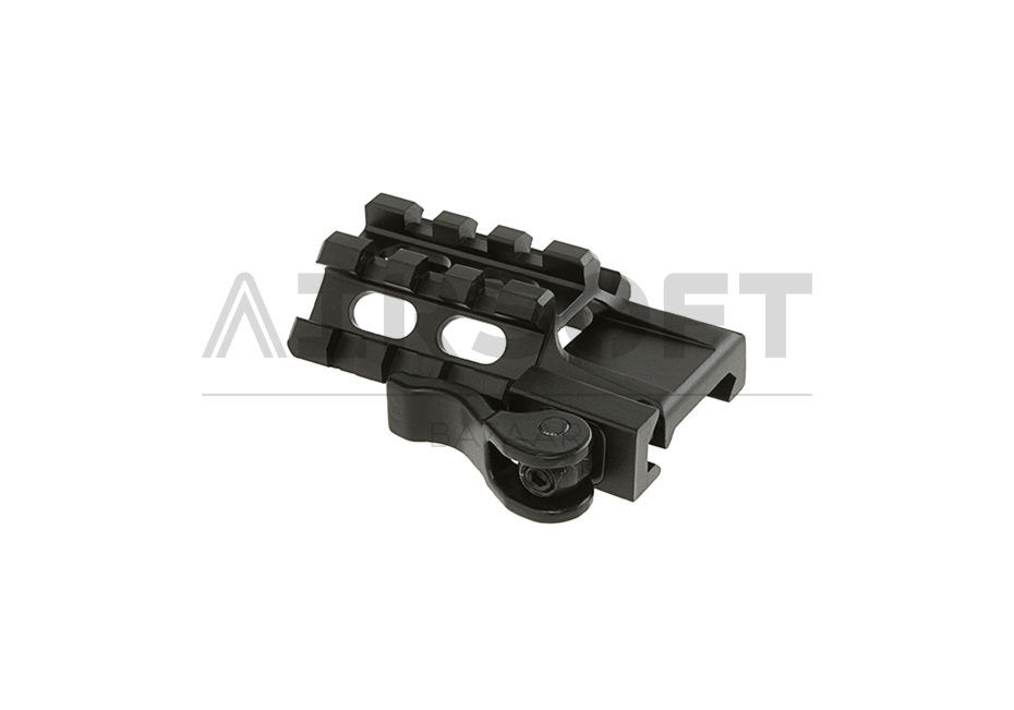 QD Angle Mount Triple Rail 3-Slot