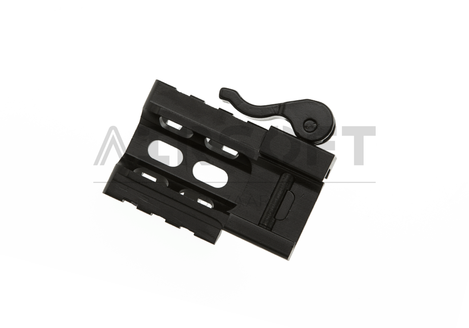 QD Angle Mount Triple Rail 3-Slot