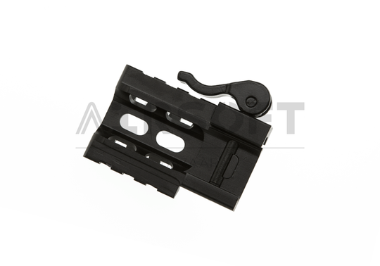 QD Angle Mount Triple Rail 3-Slot