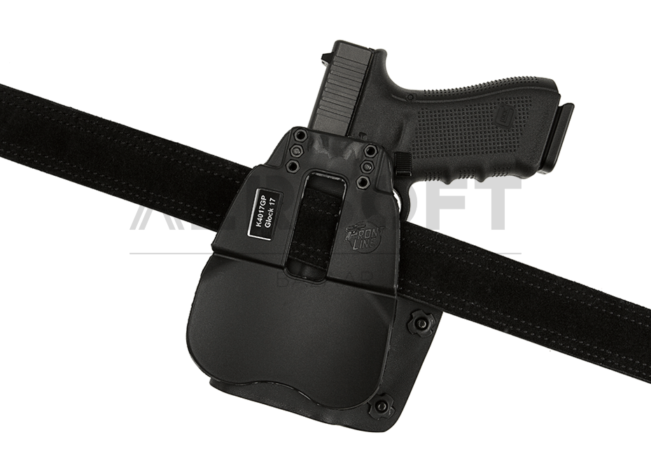 Open Top Kydex Holster for Glock 17 GTL Paddle