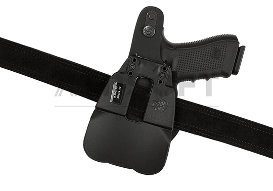 Thumb-Break Kydex Holster for Glock 17 Paddle