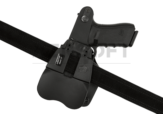 Thumb-Break Kydex Holster for Glock 17 GTL Paddle
