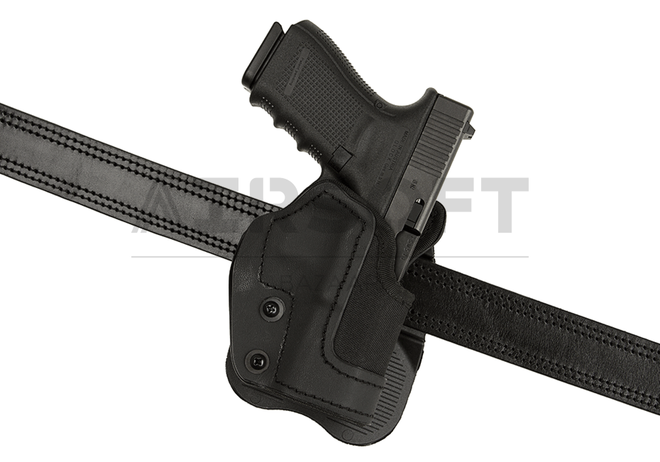 KNG Open Top Holster for Glock 19 Paddle