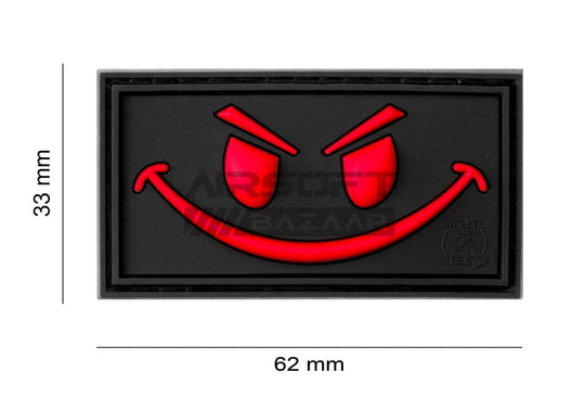 Evil Smile Rubber Patch