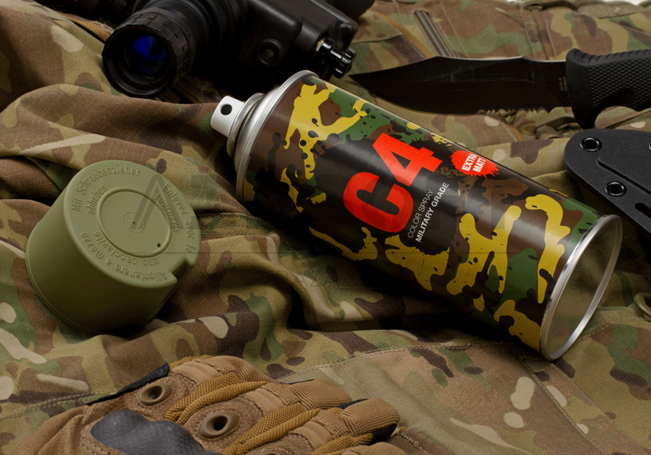 C4 Mil Grade Color Spray RAL 6013