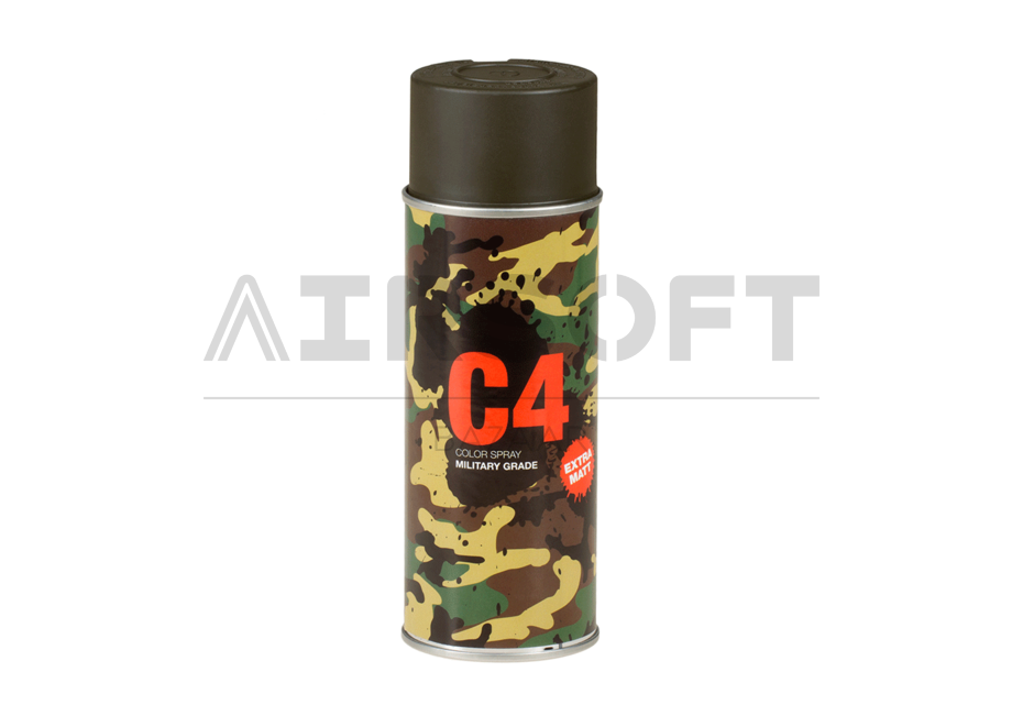 C4 Mil Grade Color Spray RAL 6014
