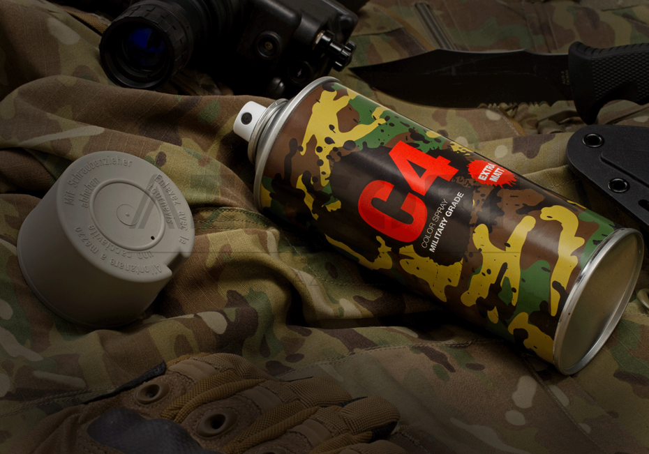 C4 Mil Grade Color Spray RAL 7030