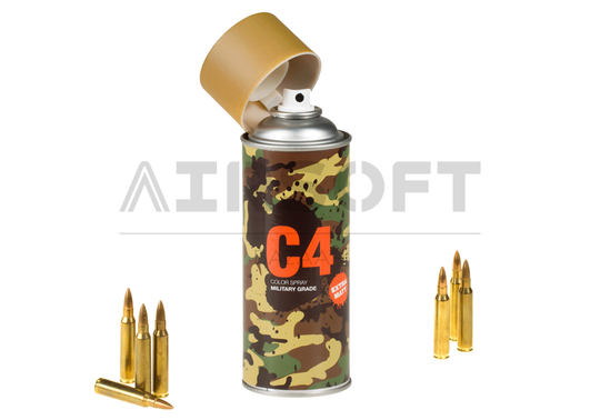 C4 Mil Grade Color Spray RAL8000