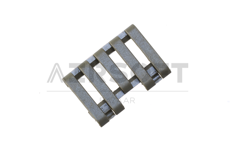 5-Slot Rail Cover with Wire Loom