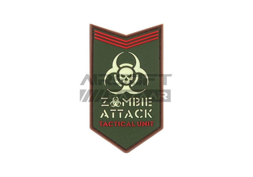 Zombie Attack Rubber Patch