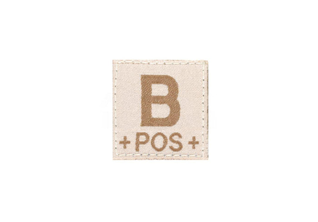 B Pos Bloodgroup Patch