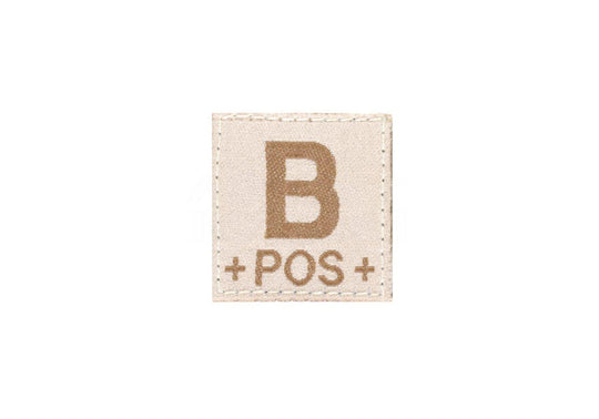 B Pos Bloodgroup Patch