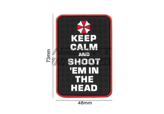 Keep Calm and Shoot Rubber Patch