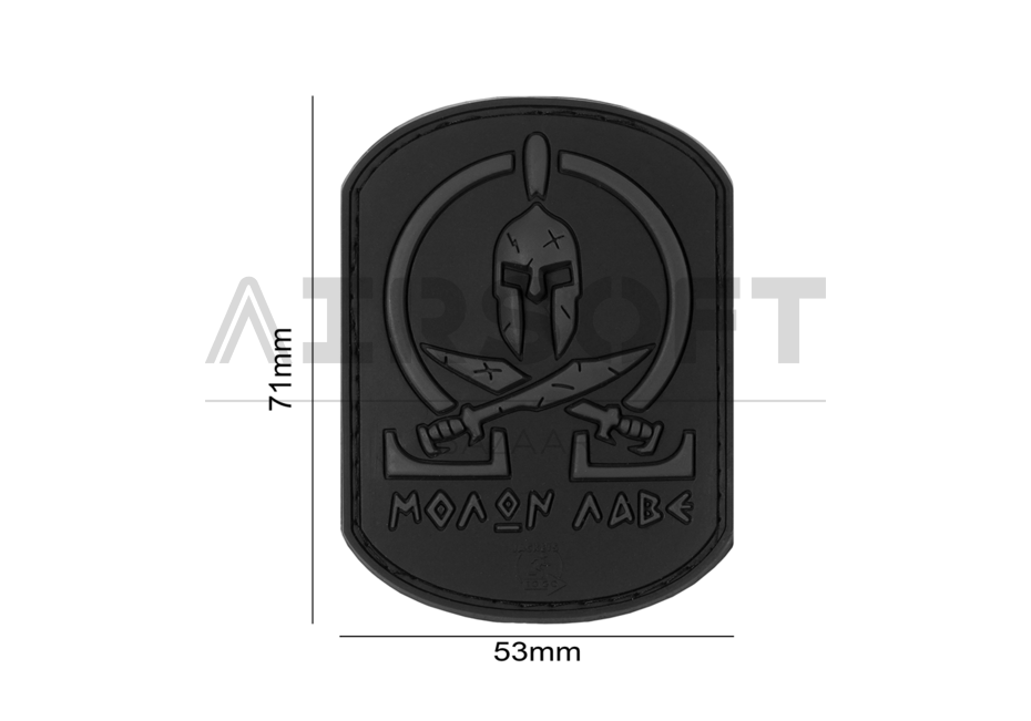 Molon Labe Rubber Patch