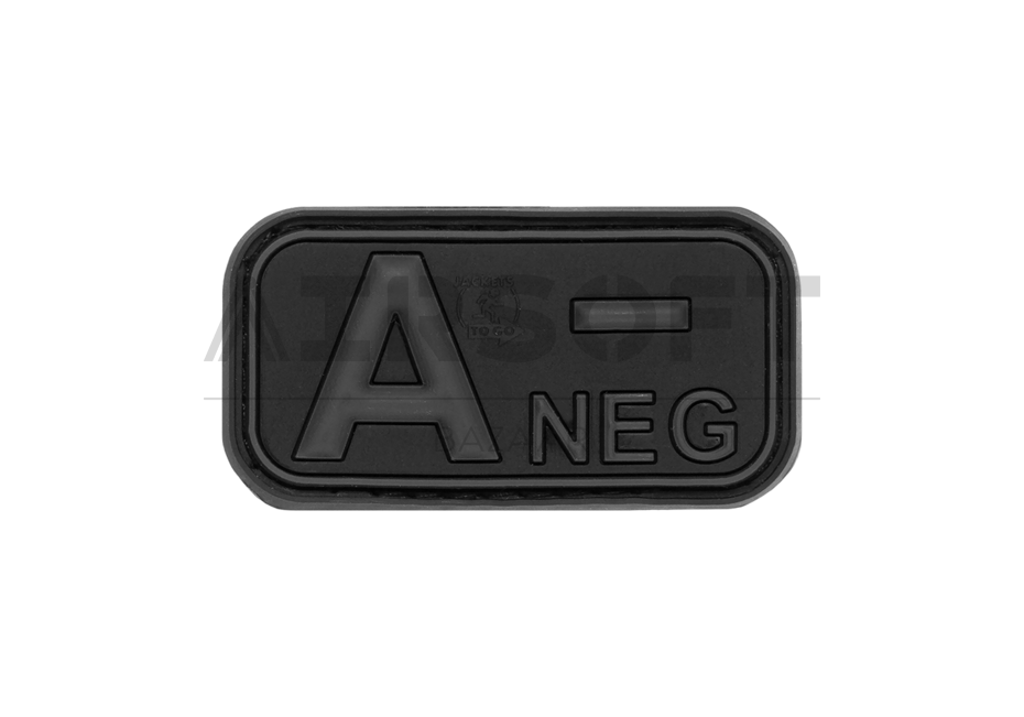Bloodtype Rubber Patch A Neg