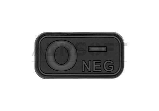 Bloodtype Rubber Patch 0 Neg