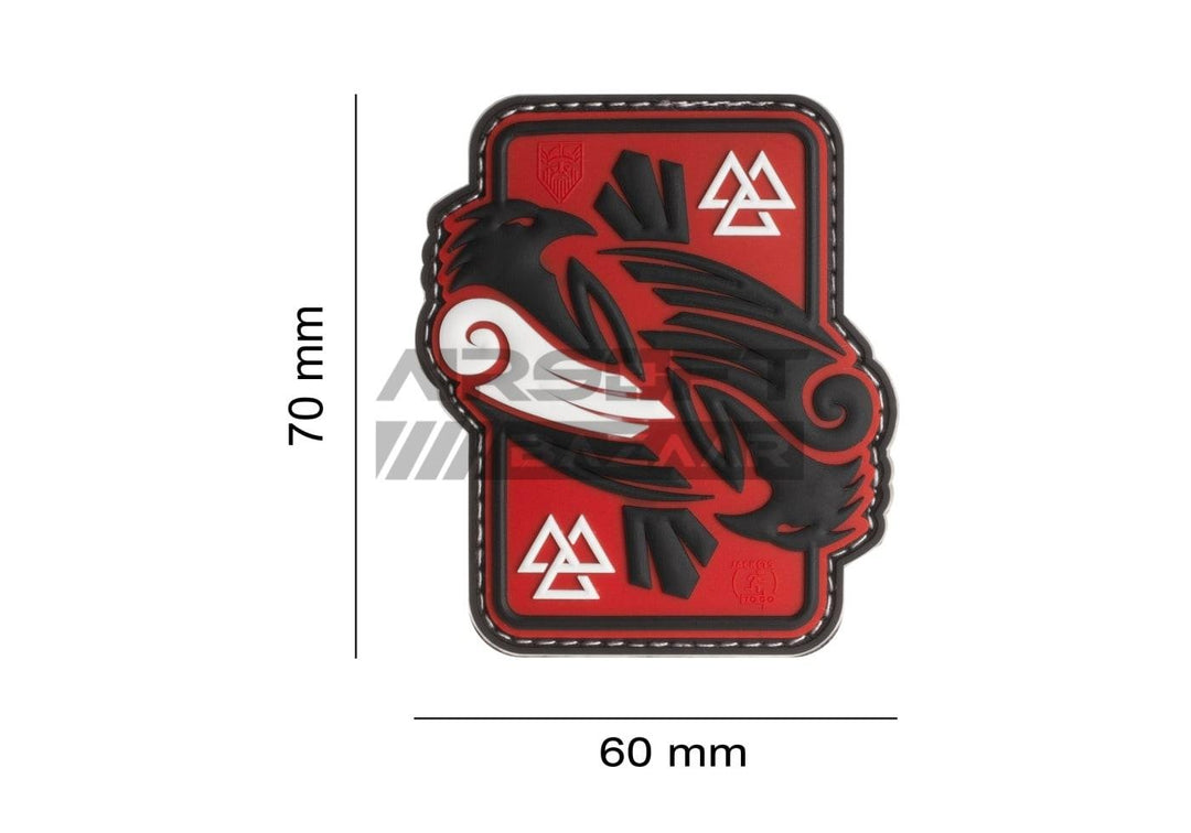 Odins Raven Rubber Patch
