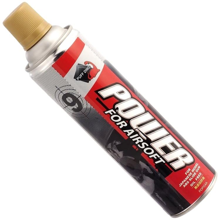 PUFF DINO ABS POWER AIRSOFT GREEN GAS WITHOUT SILICONE (450ML)