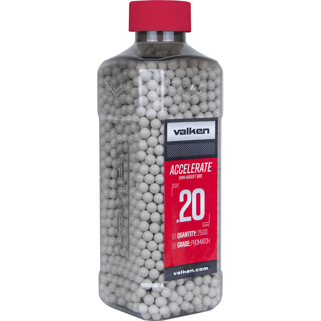 Valken Accelerate ProMatch 0.20g 2500ct Airsoft BBs