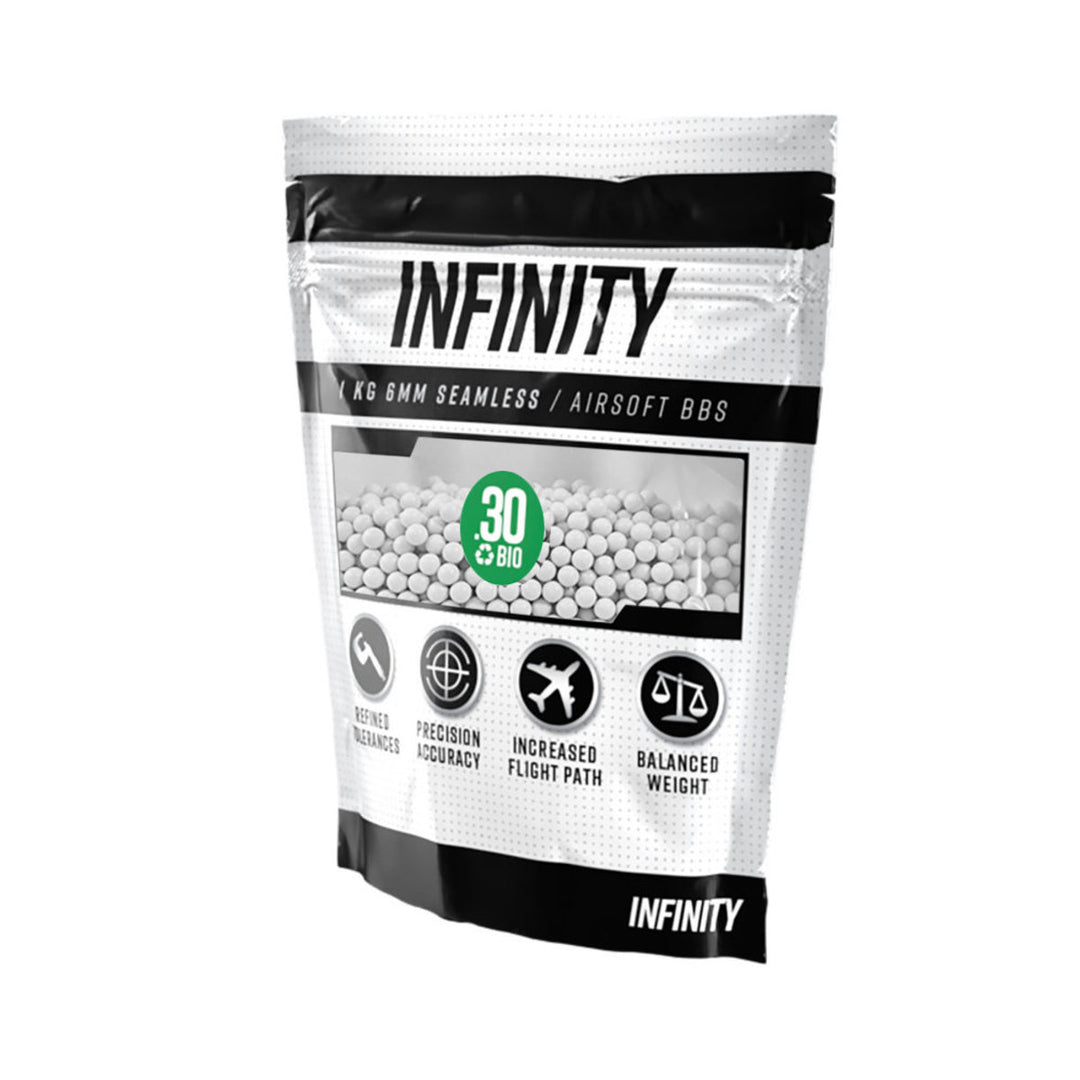 Valken Infinity 0.30g 3300rds Biodegradable Airsoft BBs (1kg)