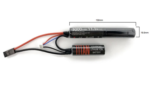 Titan 3000mAh 11.1v Nunchuck Tamiya