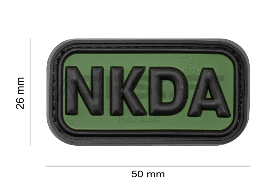 NKDA Rubber Patch