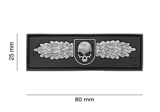 SOF Skull Badge Rubber Patch