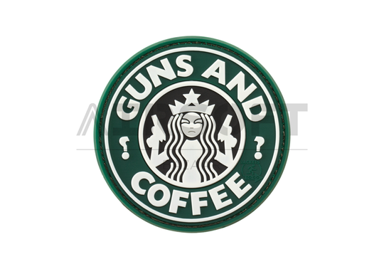 Guns and Coffee Rubber Patch