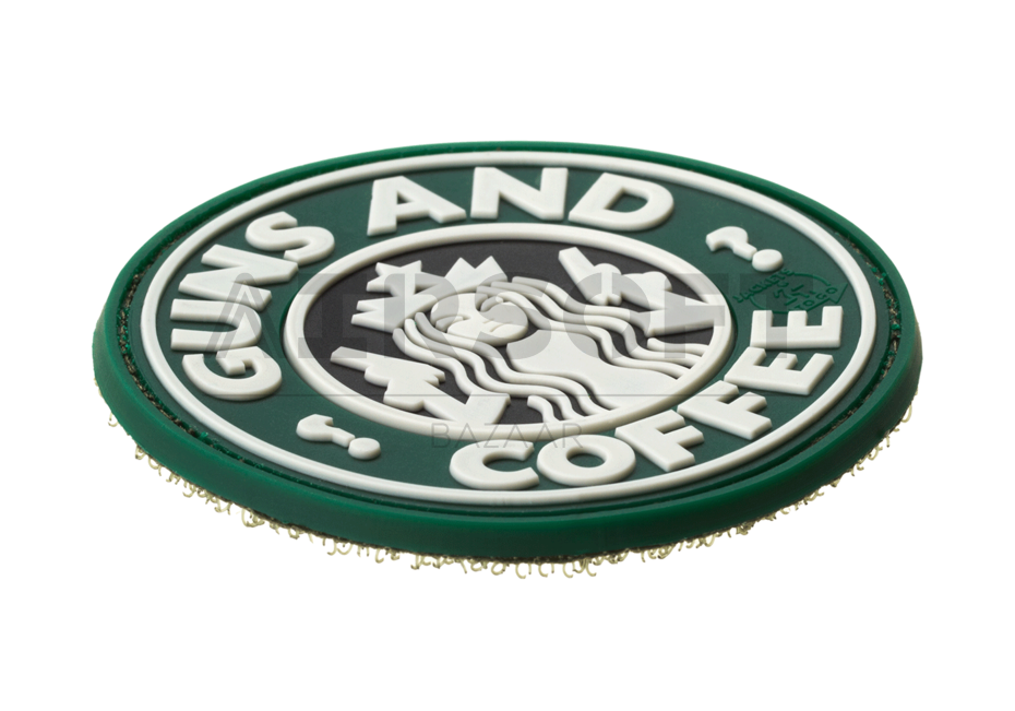 Guns and Coffee Rubber Patch