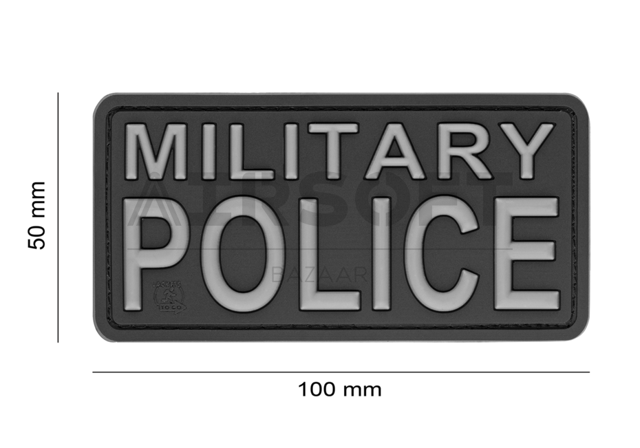 Military Police Rubber Patch