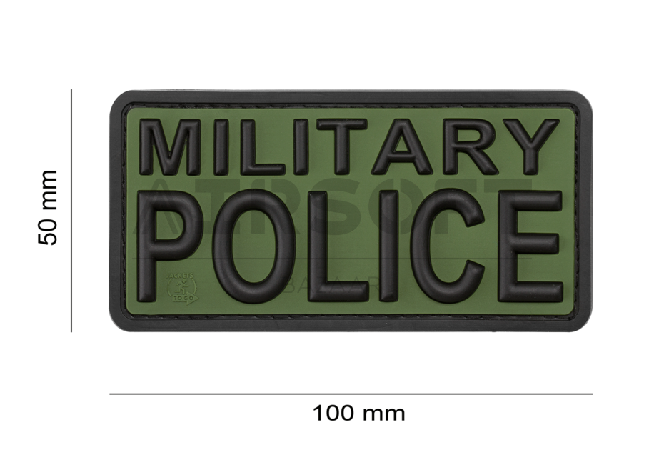 Military Police Rubber Patch