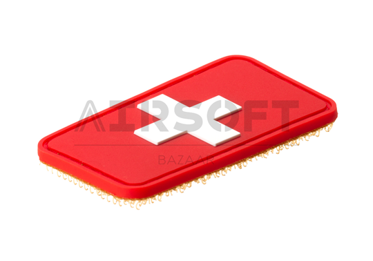 Swiss Flag Rubber Patch