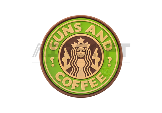 Guns and Coffee Rubber Patch