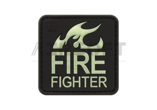 Fire Fighter Rubber Patch