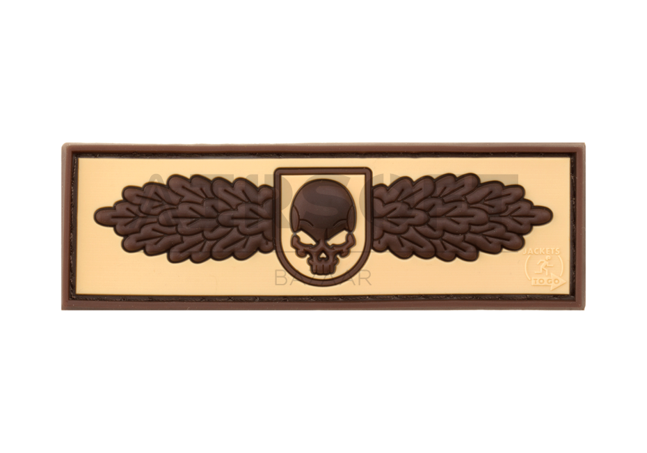 SOF Skull Badge Rubber Patch